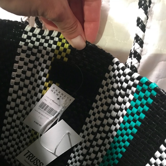 Truss top handle tote w/crossbody NWT from Barneys - Picture 2 of 8
